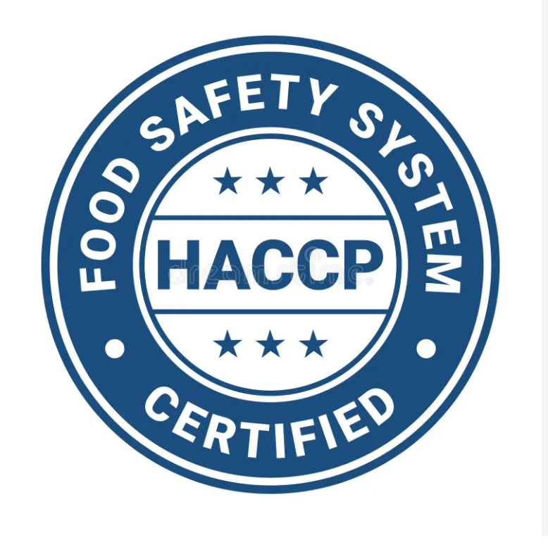 HACCP Certified Food Safety System